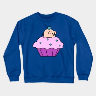 Cupcake Pig Crewneck Sweatshirt